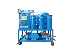 Descripción general de las condiciones de trabajo del purificador de aceite lubricante al vacío REXON TYA